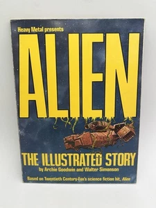 ALIEN: THE ILLUSTRATED STORY - SC Heavy Metal Presents - by Goodiwn and Simonson - Picture 1 of 9