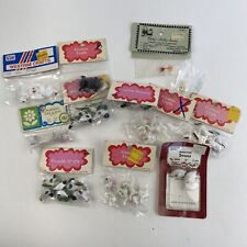 Vintage Miniature Plastic Animals Horses Dogs Chickens Swans Crafting Crafts