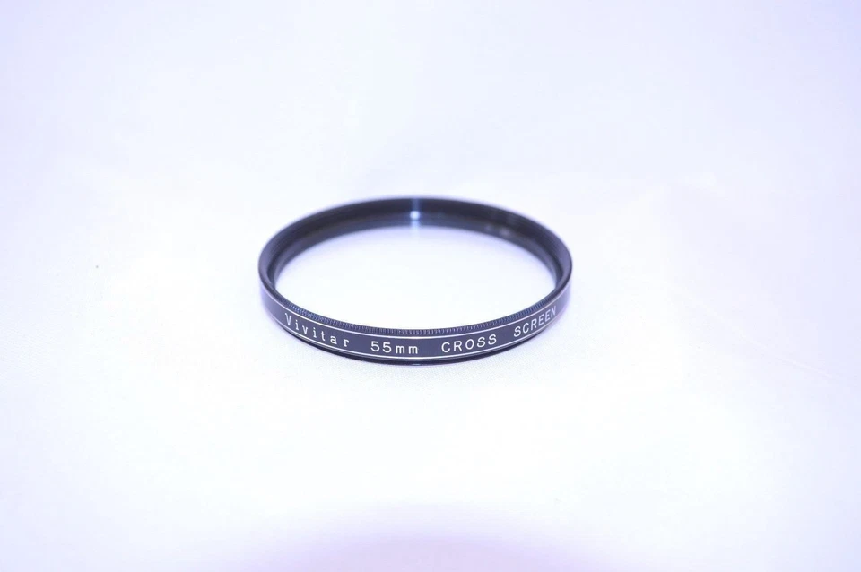 Vivitar 55 mm Cross Screen Screw-In Filter Made in Japan (P-161) - Image 1 of 1