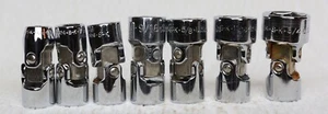 S-K Tools 3/8" drive SAE 6pt Swivel socket set 7pc USA - Picture 1 of 5