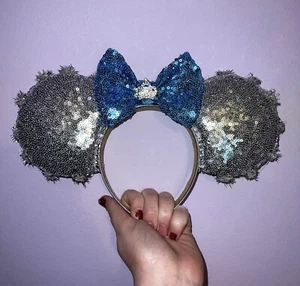 Handmade Cinderella Inspired Mickey Ears - Picture 1 of 1