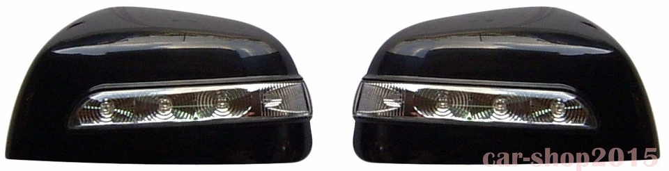 Capa espelhada preta Suzuki SX4 2006-2013 com indicador LED - Imagem 1 de 1