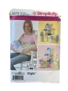 Simplicity Sewing Pattern 4075 Baby Sling Toys Decor - Picture 1 of 2