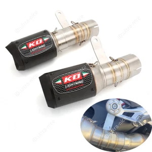 For BMW S1000RR 2019-2025 S1000R 2021-2025 Exhaust Pipe Muffler Tips Silencer - Picture 1 of 8