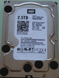 Western Digital WD25EZRX-00MMMB0 DCM: HARCHV2AA | 30 MAR 2015 | 2,5TB #02 - Bild 1 von 1