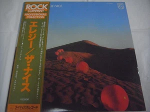 THE NICE-Elegy JAPAN Press w/OBI Keith Emerson & Lake Palmer Genesis Yes Refugee - Picture 1 of 8