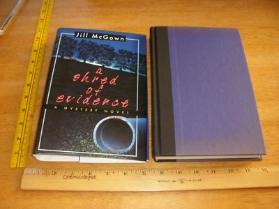A Shred of Evidence by Jill McGown HardCover/ DJ 1st Edition 1st Print Excellent Foto 1 de 4