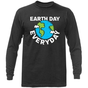 Earth Day Save The Earth. Earth Day Everyday Long Sleeve - Picture 1 of 14