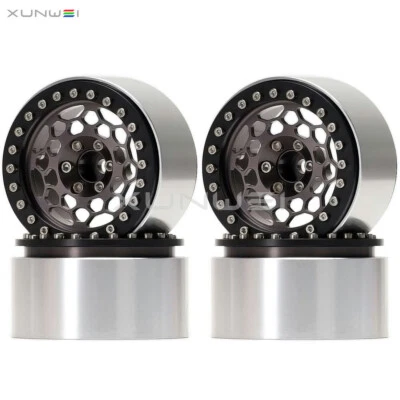 2.2 inch 64×36mm Beadlock Wheel Rim for 1/10th Truck Axial Losi HPI Crawler King - Image 1 of 3