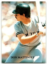 1987 ACTION SUPERSTARS SERIES 1 (UNLICENSED) DON MATTINGLY NEW YORK YANKEES #NNO