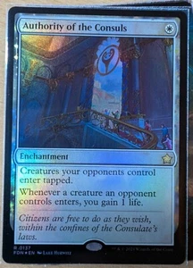 MTG | Authority of the Consuls | NM | EN | FDN 0137 | FOIL - Bild 1 von 1