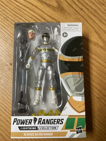 Power Rangers Lightning Collection IN SPACE SILVER RANGER Zhane Cover