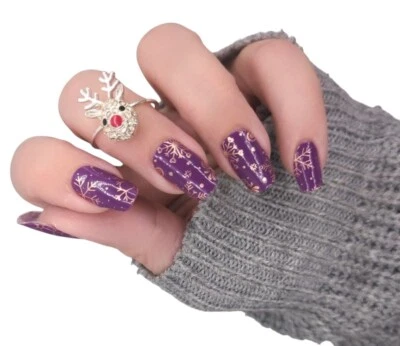 Nagelfolie, selbstklebende Nagelfolie, Nailwraps - Bild 1 von 2