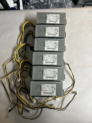 Lot (6) Lenovo ThinkCentre M710s Power Supply 00PC746 PSU 210W PA-2221-3 @MB167 - Image 1 of 3