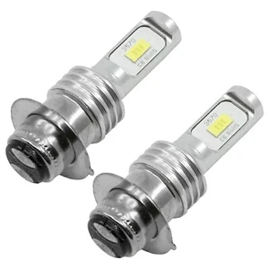 Caltric LED Headlight Bulbs For Yamaha Grizzly 660 YFM660F 4x4 2002-2008 - Picture 1 of 7