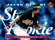1995 Upper Deck Jason Giambi Baseball Cards #222