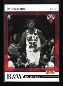Dalen Terry 2022-23 Panini Instant schwarz & weiß RC #BW-18 Chicago Bulls - Bild 1 von 2