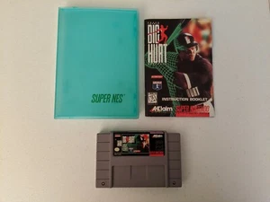 Frank Thomas Big Hurt Baseball - Super Nintendo - SNES - Picture 1 of 4