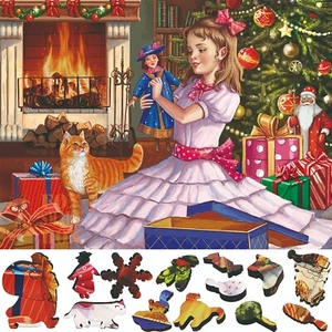 Wooden Jigsaw Puzzles for Adults by FoxSmartBox - 465 Pieces - Christmas Gift - Picture 1 of 9