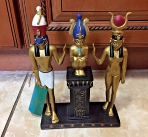 Veronese Summit Collection - Osiris, Isis und Horus - Holy Triad Statue - 1991 - Bild 1 von 15