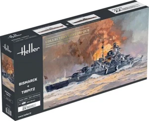 Heller 85078 - 1:400 Bismarck + Tirpitz TWINSET - Neu - Bild 1 von 1