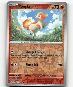 Reverse Holo - Pokemon Ponyta • Common • 026/162 Temporal Forces - Picture 1 of 1