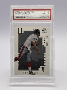 2000 SP Authentic - #158 Doug Johnson - 0096/1250 (RC) GRADED MINT