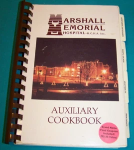 Marshall Memorial Hospital Cookbook Marshall Texas 1992 - Picture 1 of 7