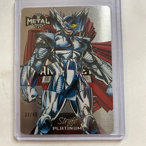 Upper Deck 2020 Marvel X-Men Metal Universe Planet Platinum xx/49 Stryfe - Foto 1 di 2