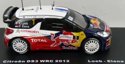 Rally Cars 1/43 Citroen DS3 WRC - Loeb #1 - 2012 Brand New - Image 1 of 4