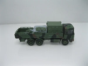 Herpa -H0 1:87- Bundeswehr - MAN LKW - Pritsche mit Ladung - tarn gesupert - Bild 1 von 4