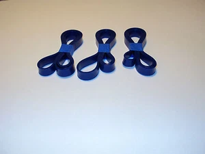 3 BLUE MAX URETHANE BAND SAW TIRE SET FOR BENCH PRO 10" 3 WHEEL BAND SAW - Picture 1 of 3
