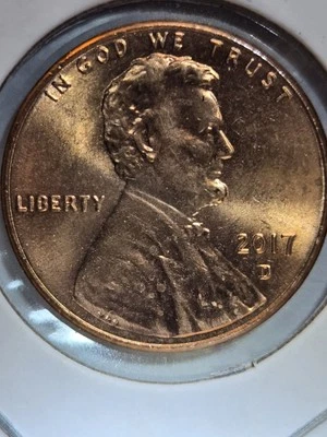 2017 Denver Lincoln Cent Doubled Die Obverse - Image 1 of 4
