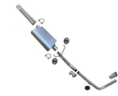 Exhaust Performance Muffler Tail Pipe Chrome Tip For 2000-2006 Toyota Tundra - Image 1 of 4