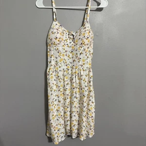 Jolie & Joy Damen Maxi Mini Sommerkleid Kleid gelb geblümt - Bild 1 von 16