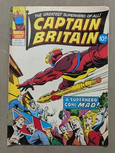 Captain Britain Comic No 39, July 6th 1977, Marvel UK - Imagen 1 de 5