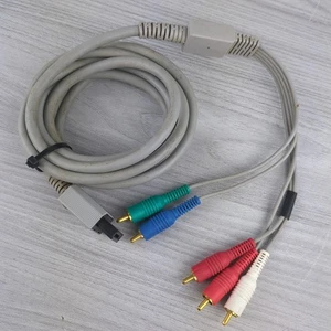 Genuine Nintendo Wii RVL-011 Component Cable Official 480p AV HD Video Lead - Picture 1 of 3