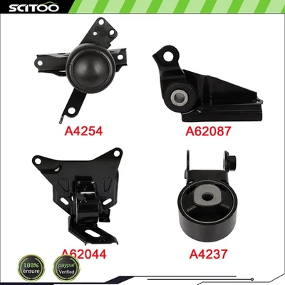 For Toyota Yaris 2006 2007 2008 2009 2010 2011 L4 1.5L AT 4pcs Engine Mount - Image 1 of 4