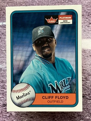 2001 Fleer Platinum Cliff Floyd #40 Florida Marlins - Image 1 of 2