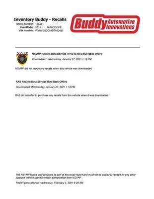 Air Cleaner 1.6L Base Fits 07-15 MINI COOPER 10218033 - Image 1 of 4