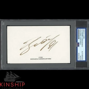 Vladimir Tarasenko signed 3x5 Index Card PSA DNA Slab Vintage Hockey Auto C4951 - Picture 1 of 1
