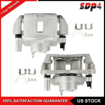 Front Set Brake Calipers w/Bracket Fits 99-03 Mazda Protege 02-03 Protege5 - Image 1 of 4