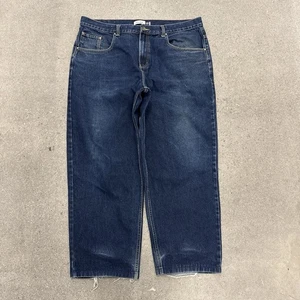 Vintage Y2K Anchor Blue Baggy Loose Jeans Herren Größe 40x32 - Bild 1 von 11
