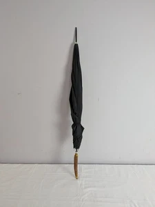 Silver Handle Umbrella Hallmarked 1897 Antler Grip Modern INCE London - VGC - Picture 1 of 10