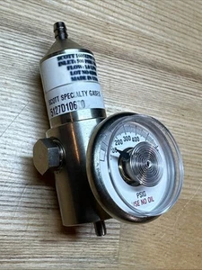 SCOTT 5127D10600, 500 PSIG, 1,0 LPM, regulator - Zdjęcie 1 z 8