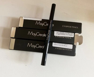 Professional 2in1 eyebrow pencil makeup brush rotating waterproof (Bundle 3pcs) - Image 1 of 4