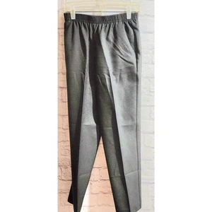 Vintage DonnKenny Classics Gray Elastic Waist Pull On Pants 12 Lightweight Soft - Picture 1 of 8