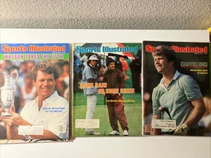 Vintage Sports Illustrated Magazines ~ Tom Watson Golf 3 Magazines - Picture 1 of 7