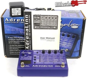 Roger Linn AdrenaLinn Amplificatore a Pedale Multieffetto per Chitarra Modellista Drum Box - Foto 1 di 9
