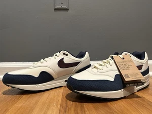 Größe 14 - Nike Air Max 1 Coconut Milk Burgundy Crush FN6952 103 - Bild 1 von 6